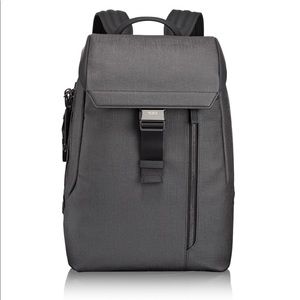 Tumi Ashton Dresden Flap Backpack Laptop Bag 333257GRY $945